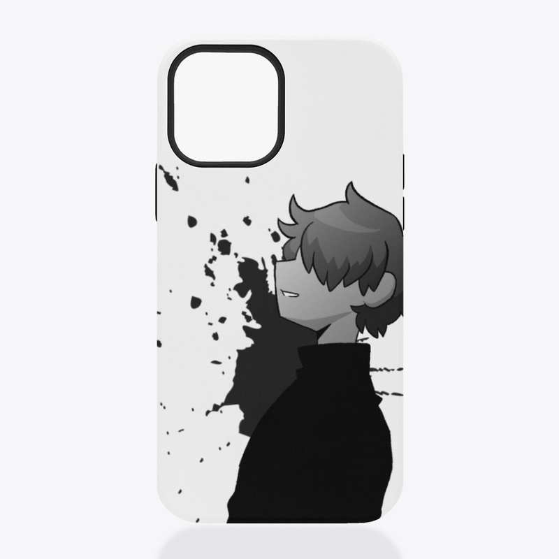 Emo Bob Tough iPhone Case (White)