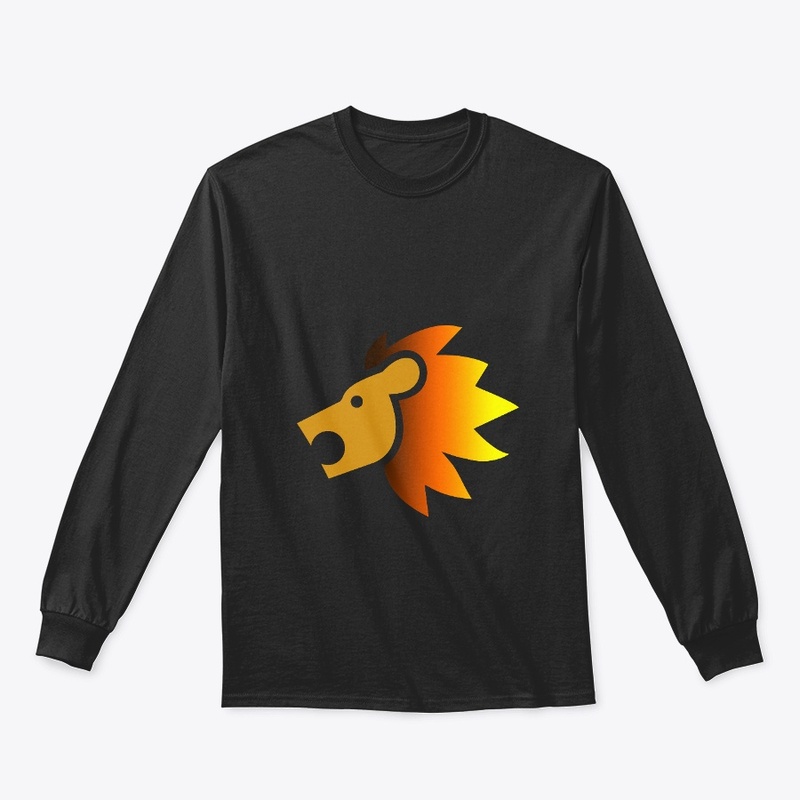 Lion T-shirt for fearless people.