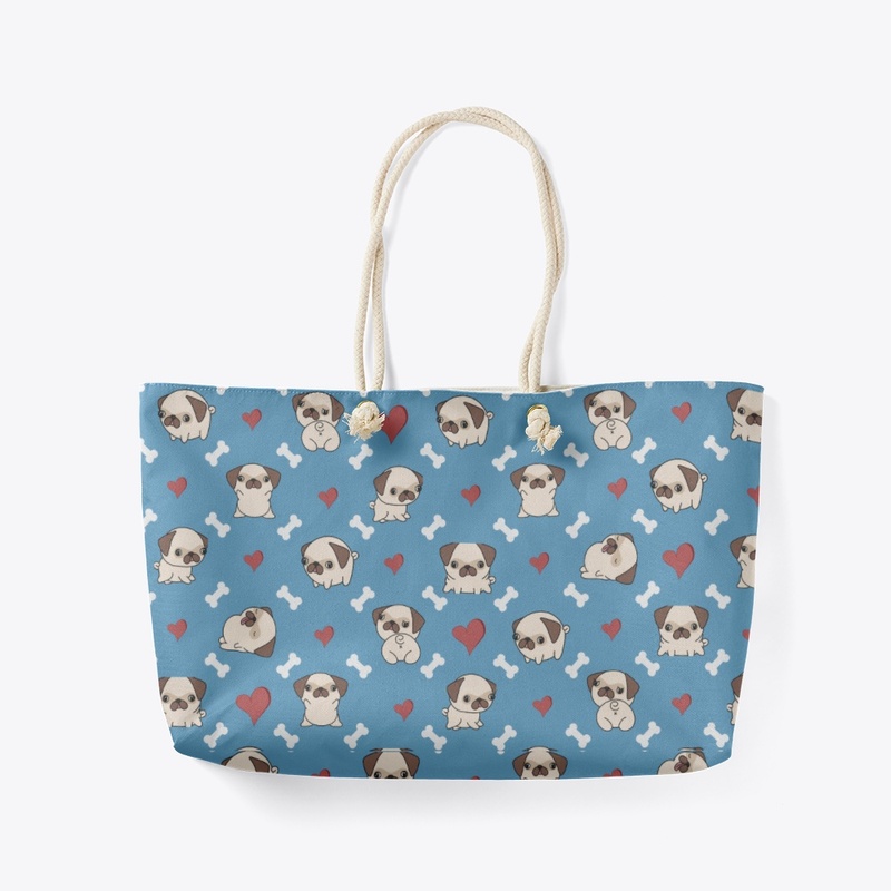 Pugs, Hearts, and Bones