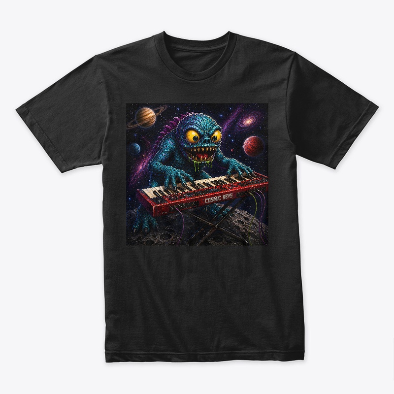 Flesh eating alien from MAAM keyboardist