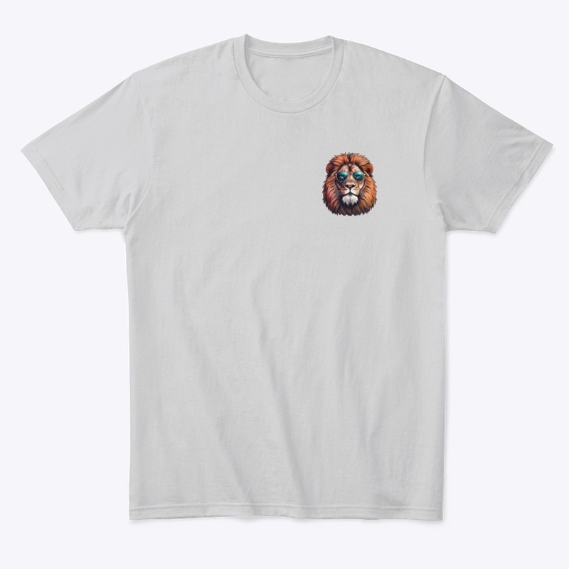Cool Lion With Sunglasses Art