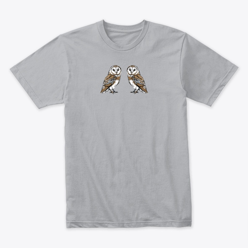 Two Barn Owls