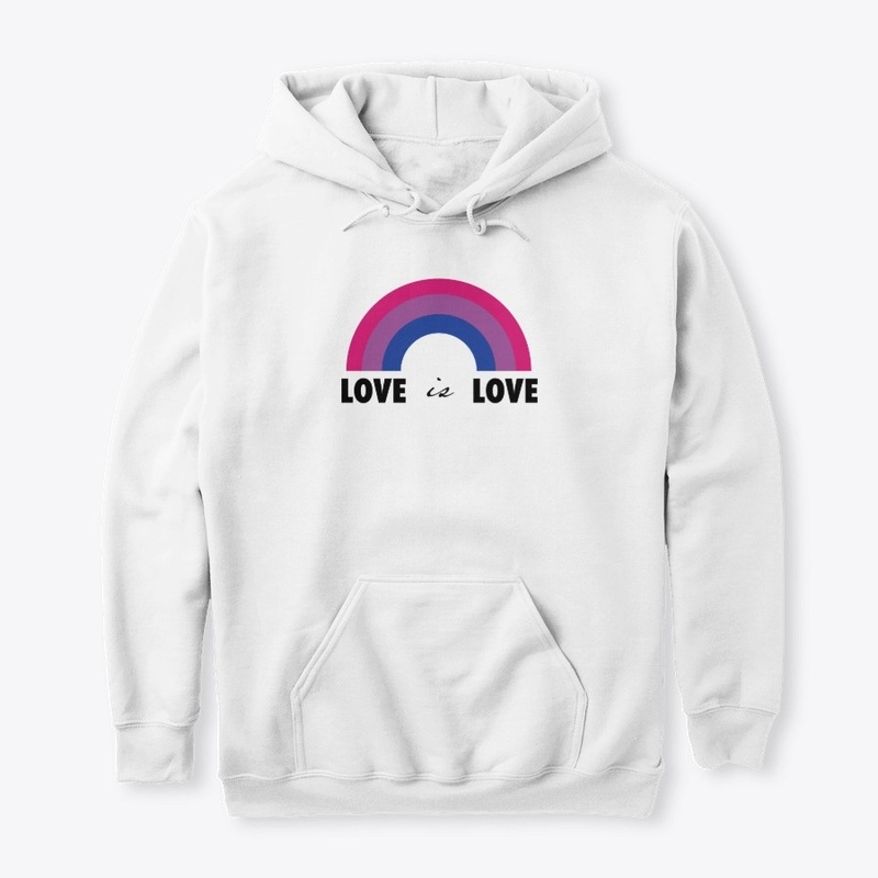 Love is Love Bi Pride Rainbow
