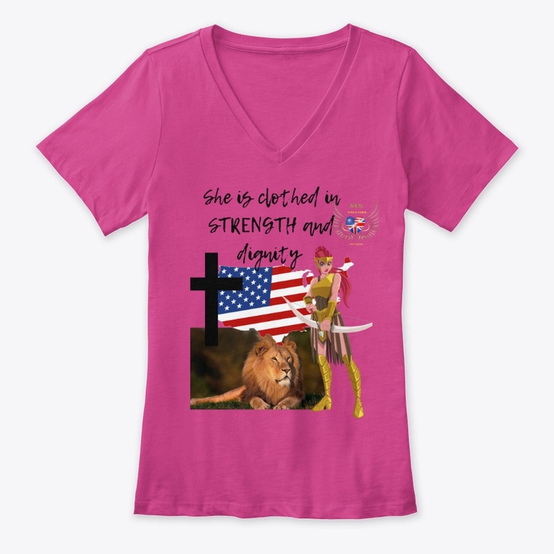 She is clothed in Strength and Dignity