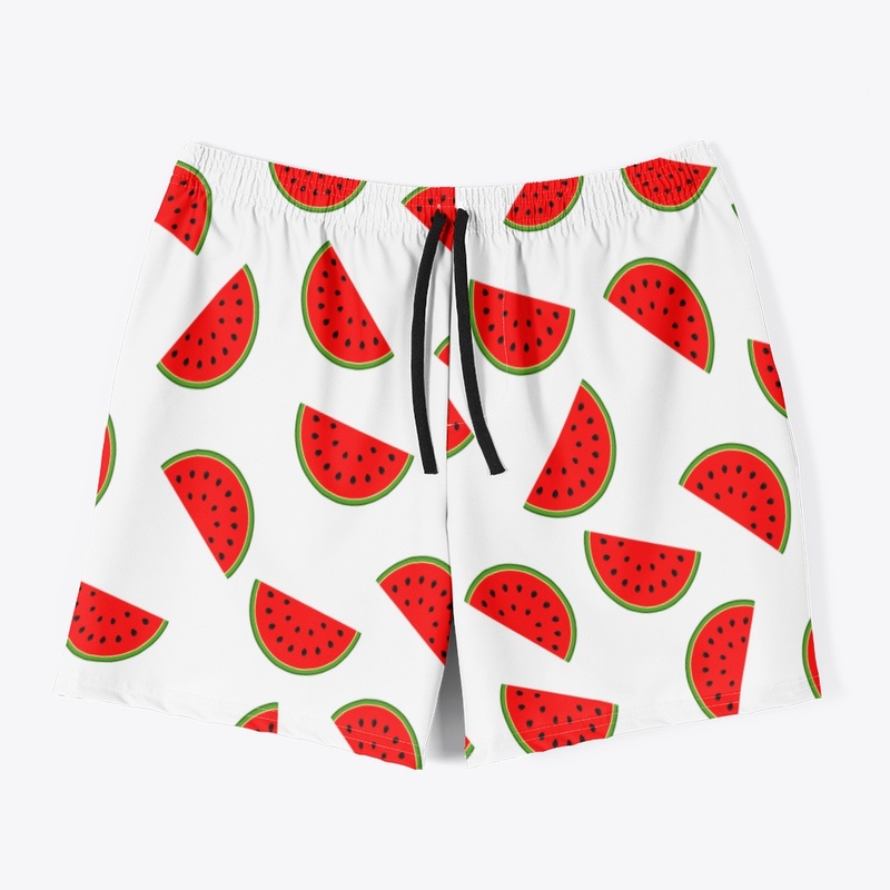 White Shirt with Watermelon