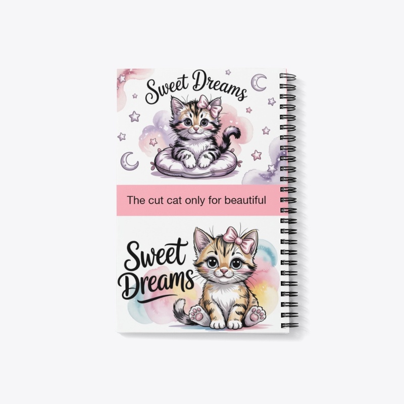 Little Sweet Cut Cat for Girls & Kids 