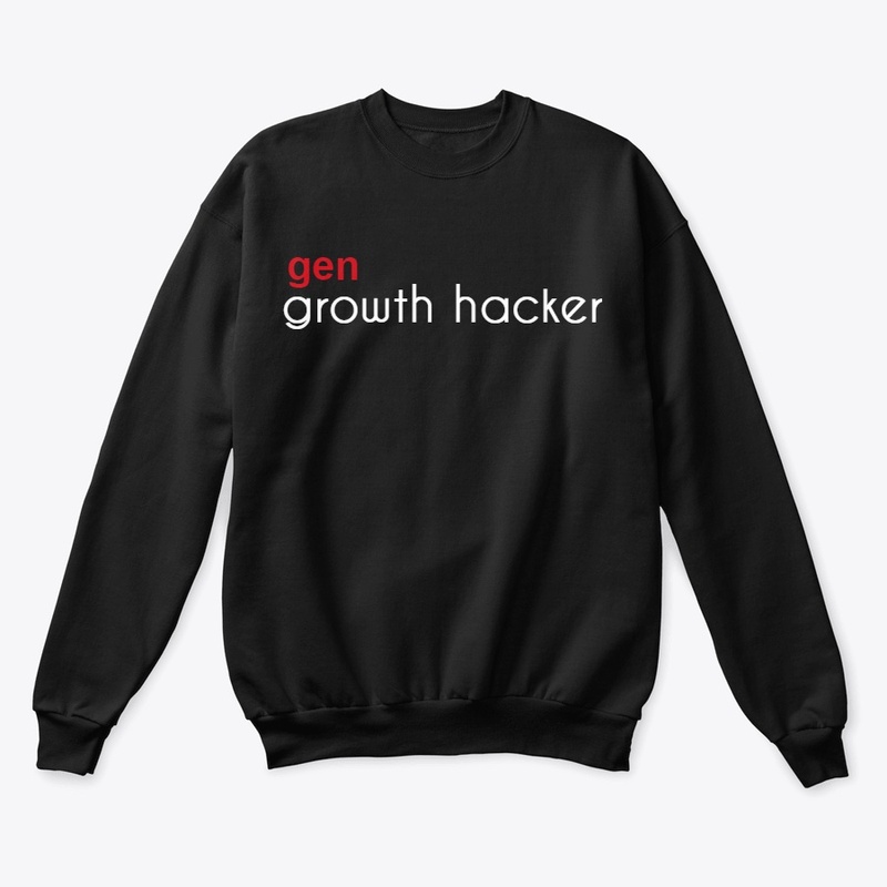 Growth hacker shirt - unisex - gen red