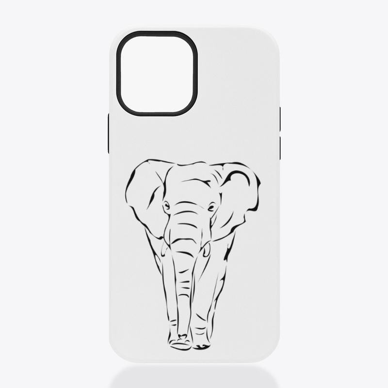  Elephant - From  B/W ANIMAL KINGDOM 