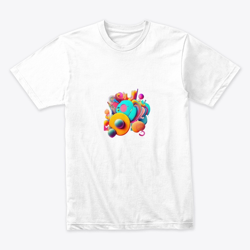 Funky paint shirt