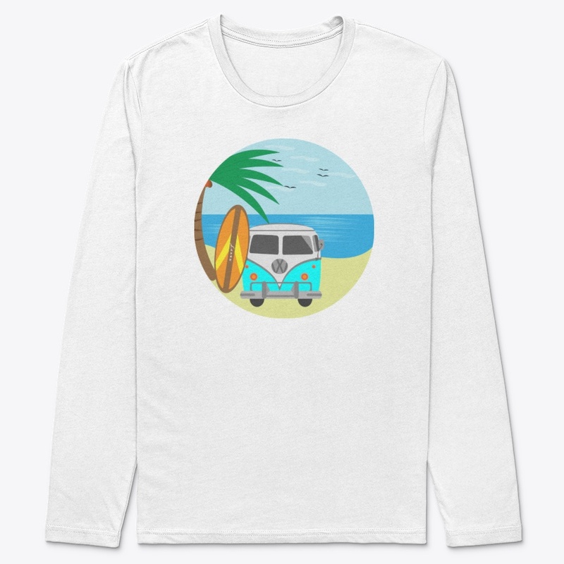 Surfing Summer Beach