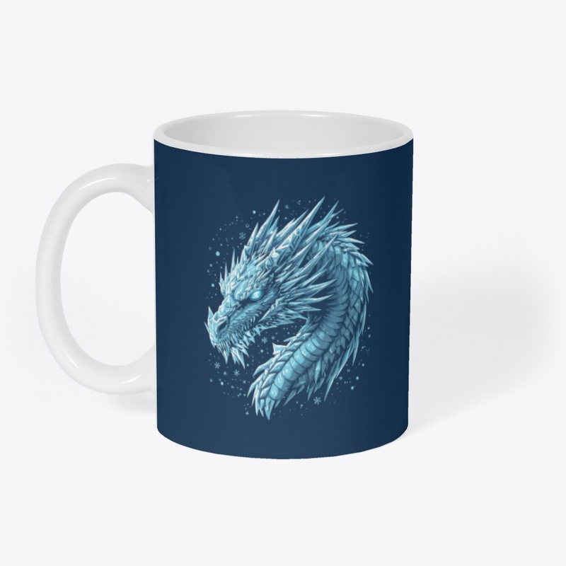 Ice Dragon Fantasy T-Shirt ❄️🐉