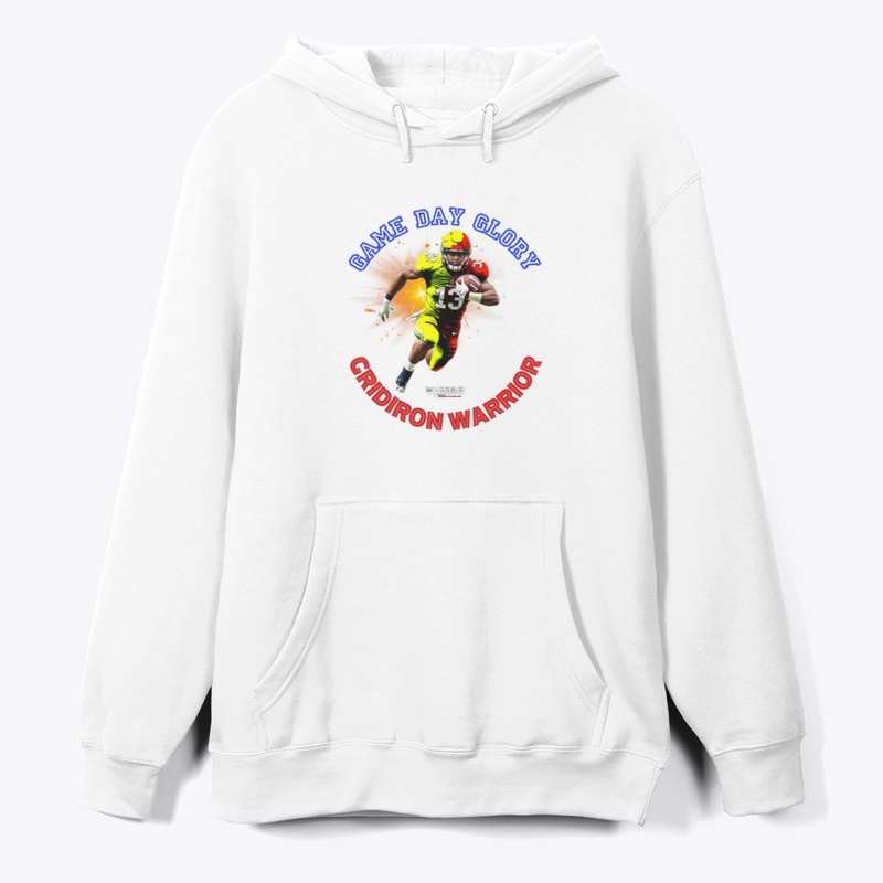GRIDIRON WARRIOR Yellow & Red print