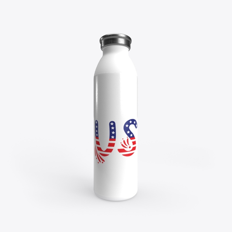 Water bottle and pillow 