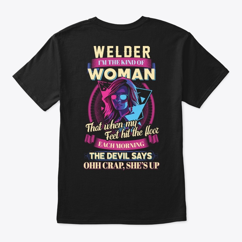 Kind of Female Welder hoodie