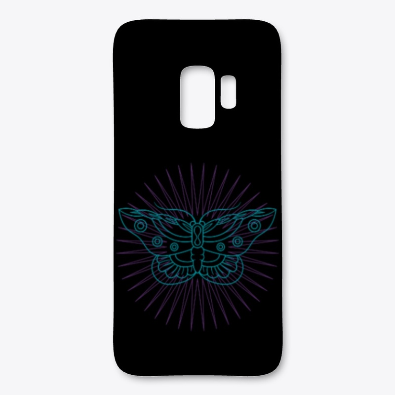 Teal Moth Starburst
