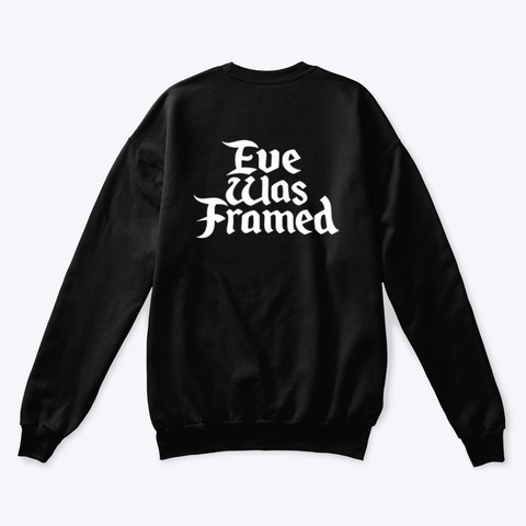 Eve Was Framed Black Camiseta Back