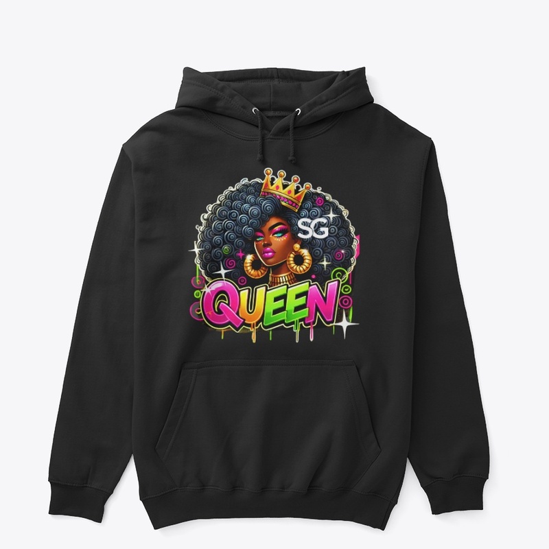New Black Queen with Crown