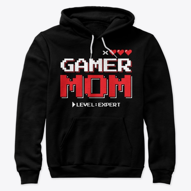 Retro Gamer 8 Bit Pixel - Gamer Mom of 3