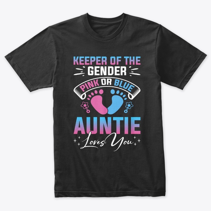 Baby Shower Gender Reveal Auntie