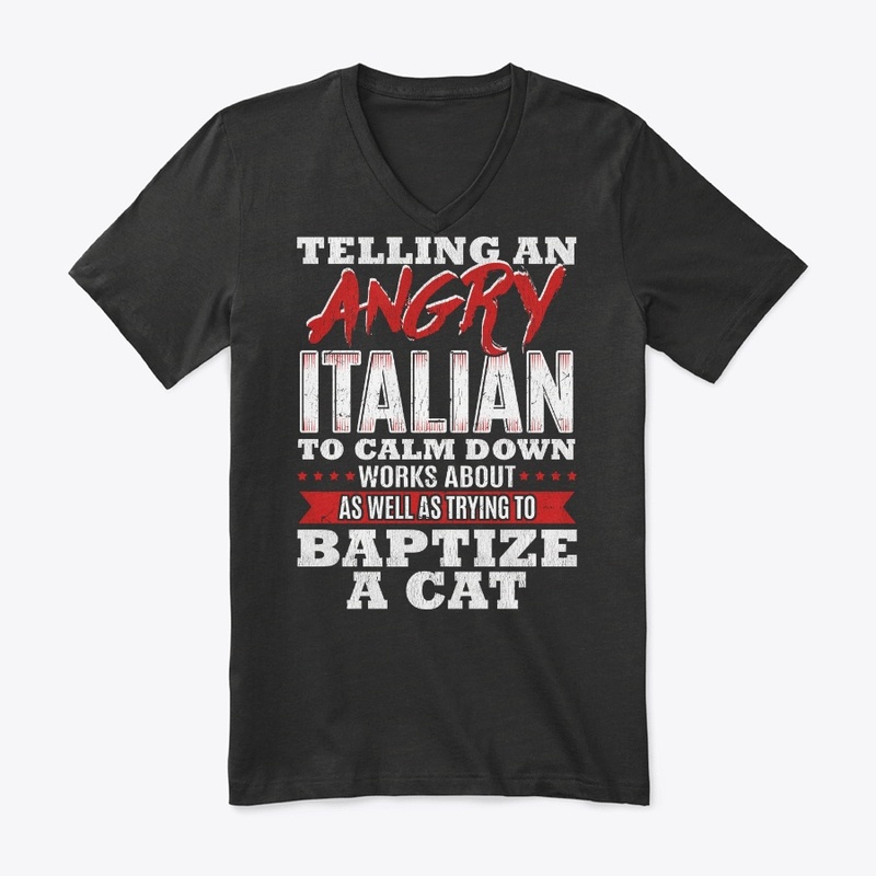 Italian Gift, Calm Down Like Baptize Cat