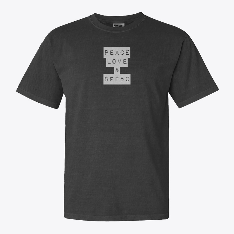 Peace, Love & SPF50 shirt/pullover
