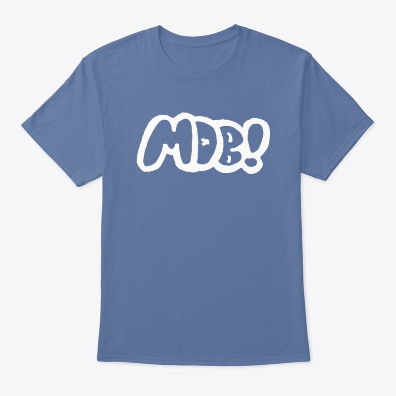 MOB Tag Tee - white lettering