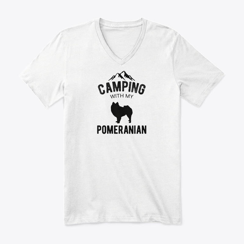 Camping With My Pomeranian Dog Lover