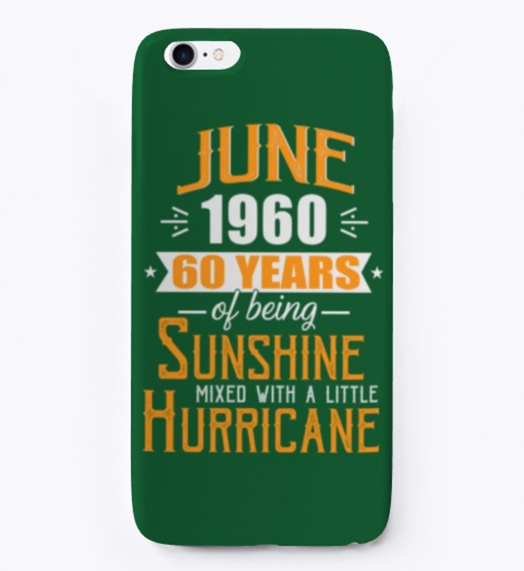 June 1960, 60 Years Anniversary Gift