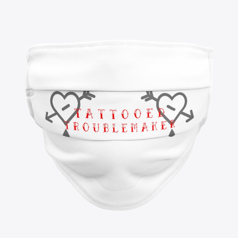 Tattooed Troublemaker Double Hearts
