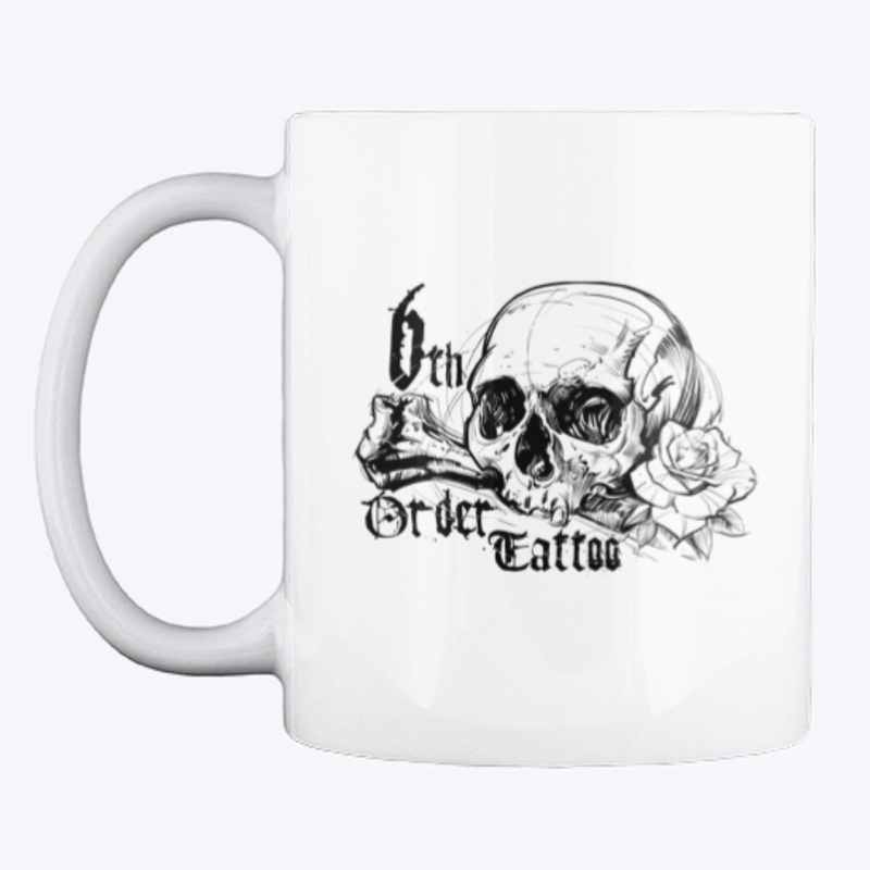 Skull Sketch (Black Print)