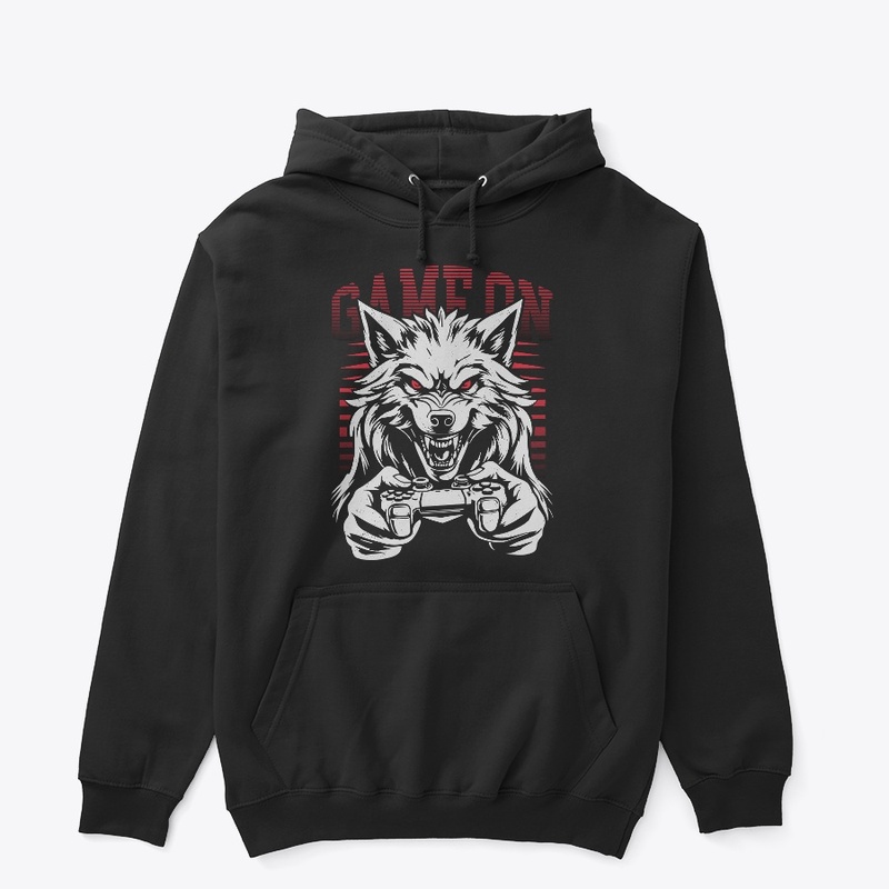 Gamer Wolf Graphic