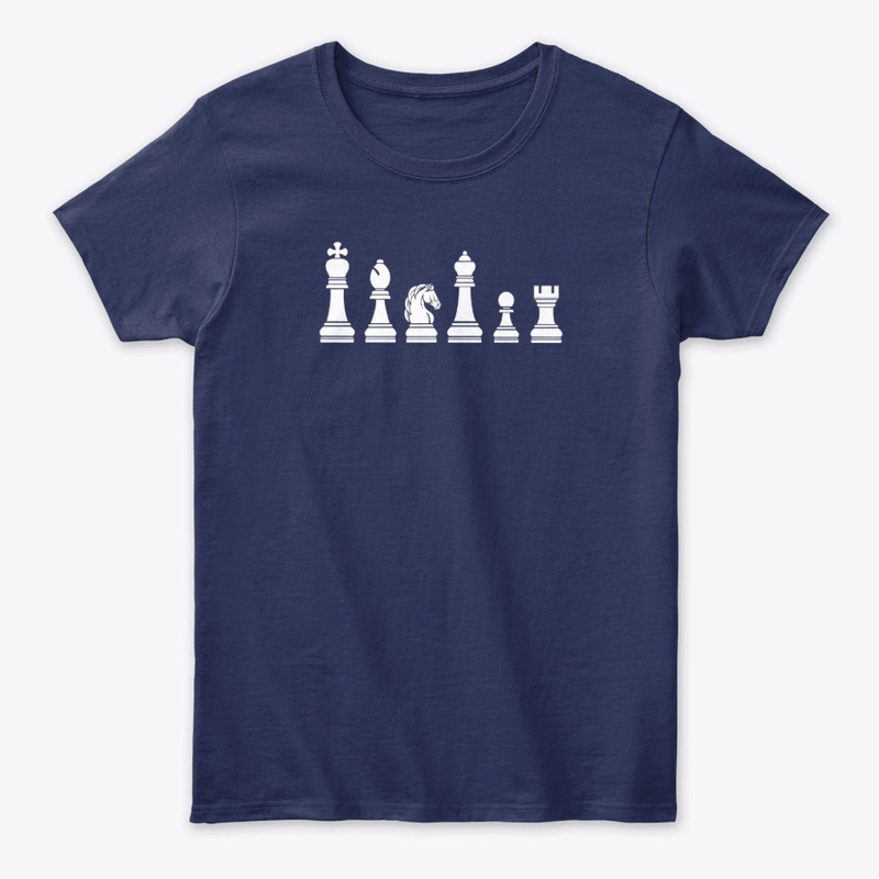 Chess Pieces Players Lover Men's T-Shirt