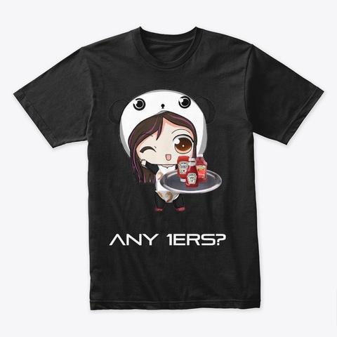 Ketchupders Black T-Shirt Front