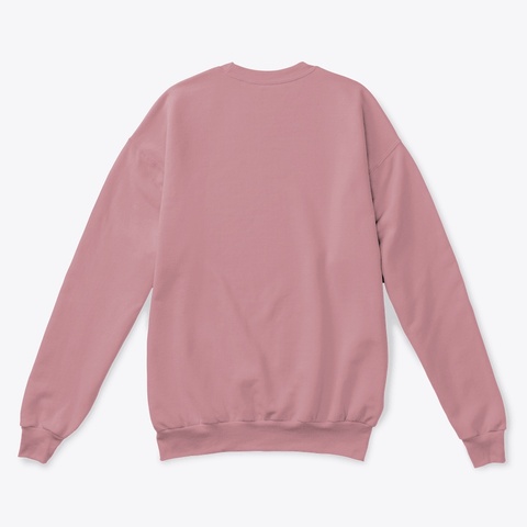 Pink Flaunt Font Dusty Pink Maglietta Back