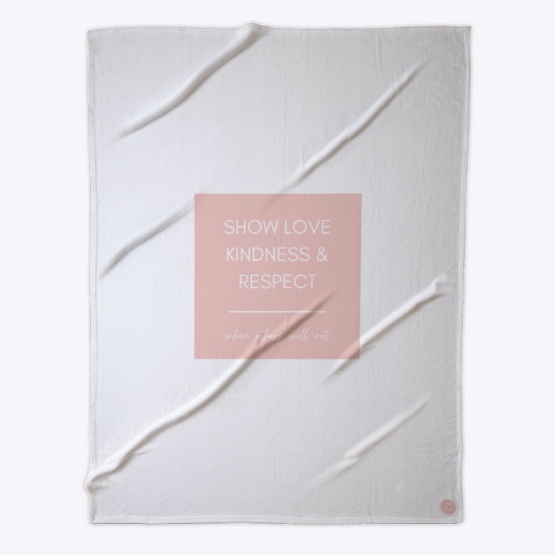 Show Love Fleece Blanket