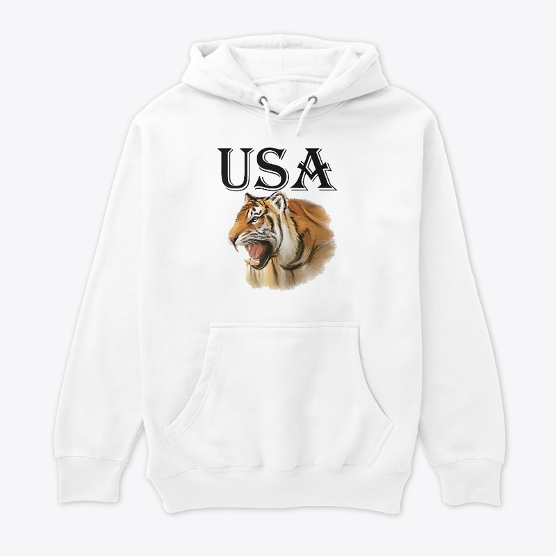 USA Tiger T shirt