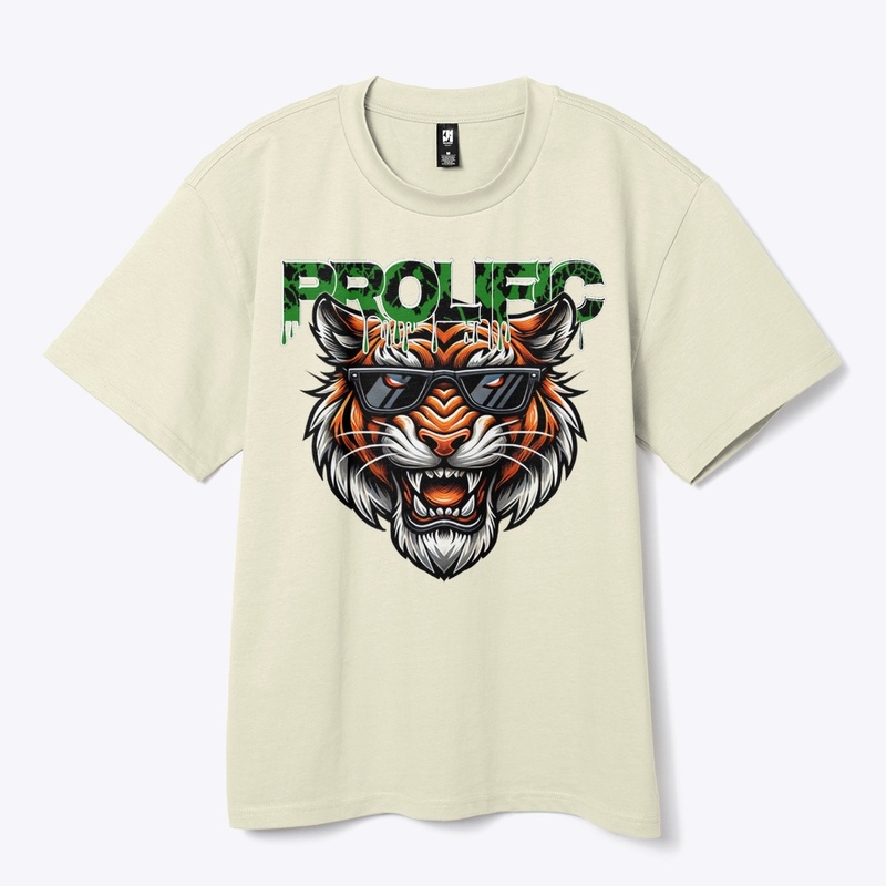 PROLIFIC JUNGLE LOGO - TIGER