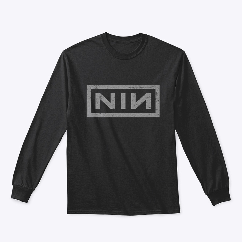 NIN (Distressed in Static Silver)