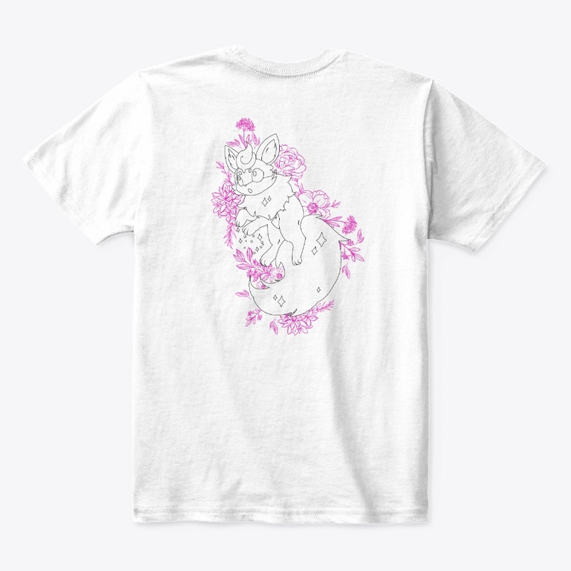  Floral Foxeon White 