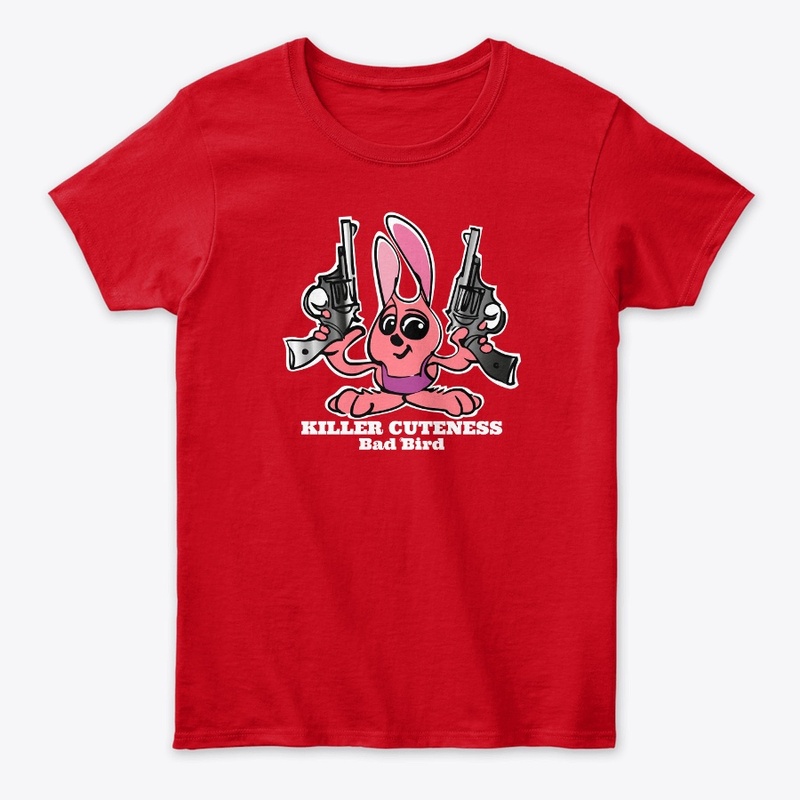 Girl T-Shirt Armed Cute #6 Dark