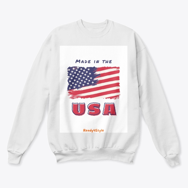 Made In The USA design White Edition