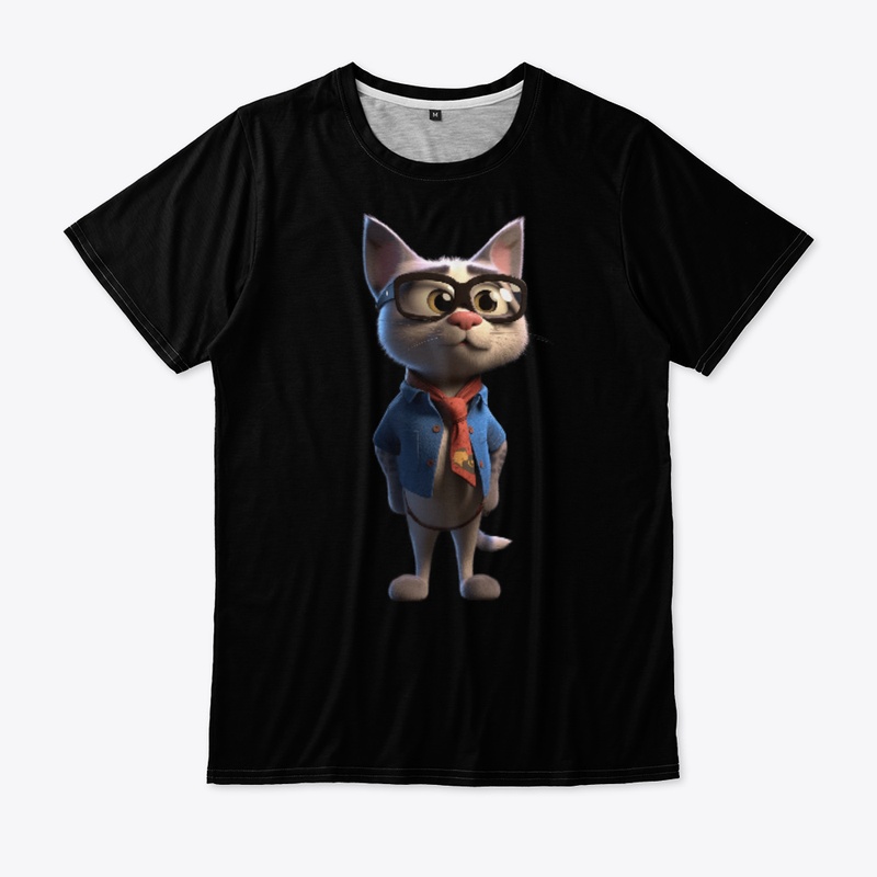 The Sophisticated Suit Cat