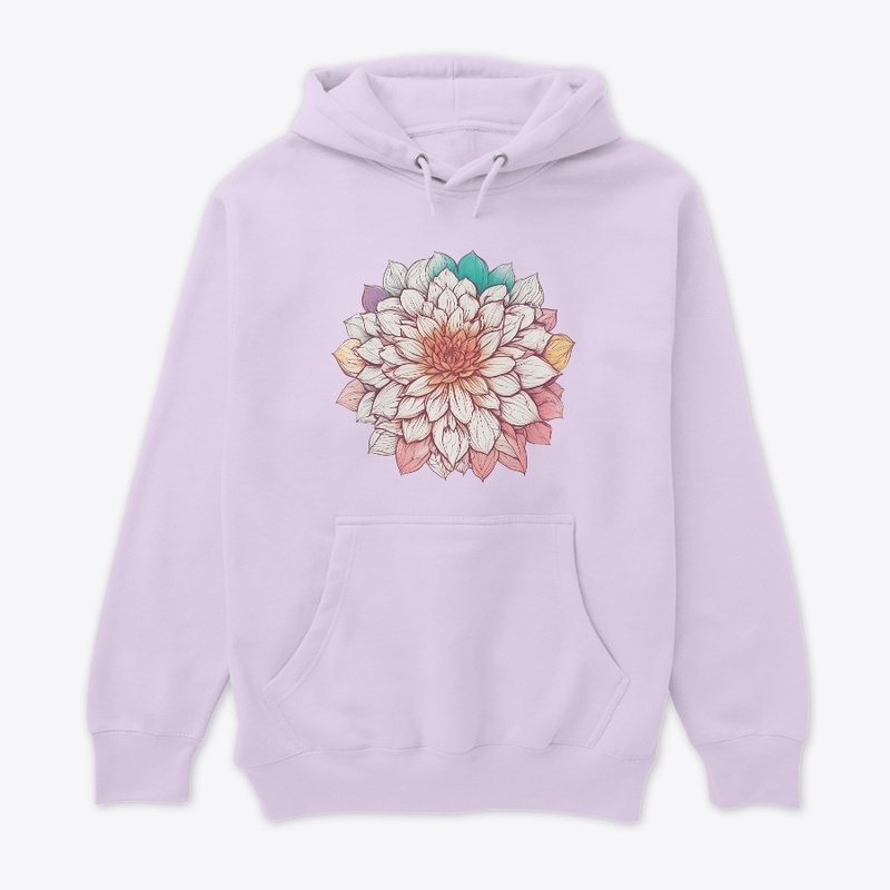 Colorful Dahlia Bloom Flower