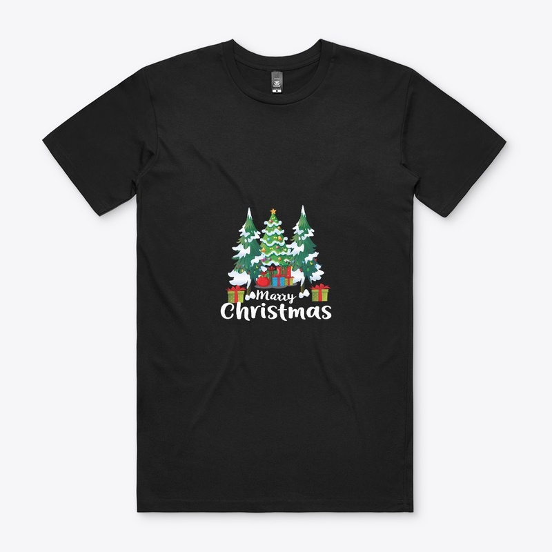 Merry christmas vector t shirt design