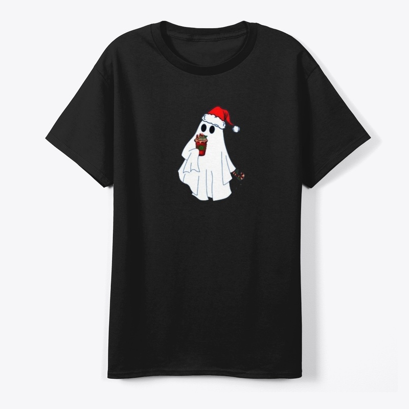 "Ghost Santa different products"