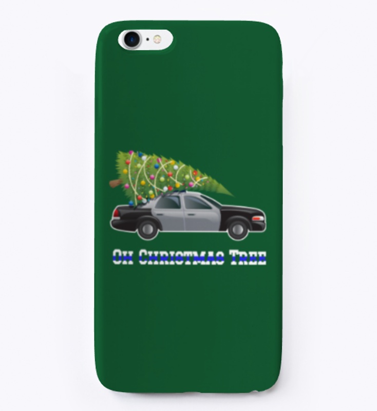 Xmas Police Officer Oh Christmas Tree