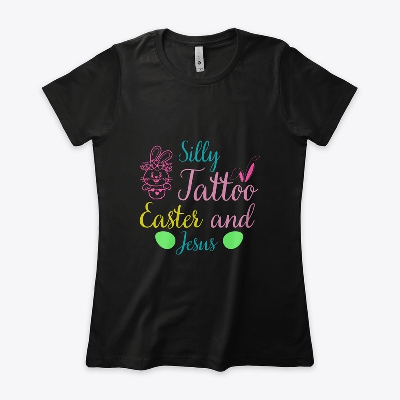 Silly Tattoo Easter and Jesus