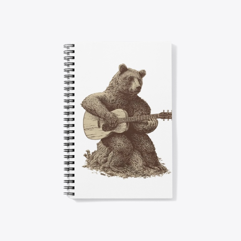 Bear Playing Guitar