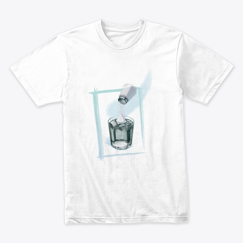 White Premium Tee Salt
