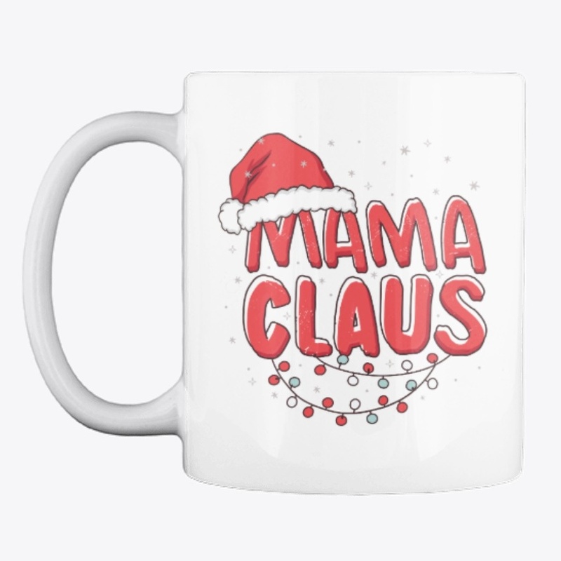 Mama Claus Merry Christmas Santa Hat